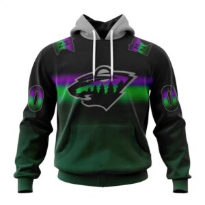 Persionalized Minnesota Wild Hoodie Special…