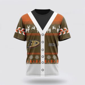 Personalized NHL Anaheim Ducks 3D T Shirt Specialized Unisex Sweater For Chrismas Season T Shirt 1