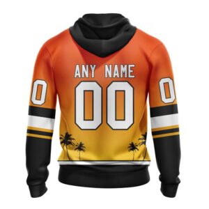 Personalized NHL Anaheim Ducks All Over Print Hoodie New Gradient Series Concept Hoodie 2