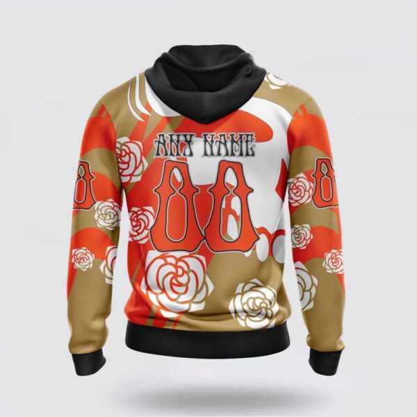 Personalized NHL Anaheim Ducks All Over Print Hoodie Special Grateful Dead Gathering Flowers Design Hoodie
