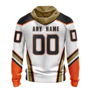 Personalized NHL Anaheim Ducks Hoodie 2024 Away With 30th Anniversary Logo Hoodie 2