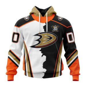 Personalized NHL Anaheim Ducks Hoodie 2024 Home Mix Away Hoodie 1