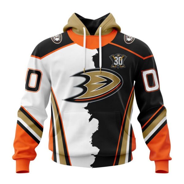 Personalized NHL Anaheim Ducks Hoodie 2024 Home Mix Away Hoodie