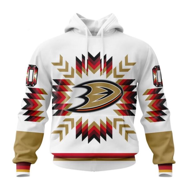 Personalized NHL Anaheim Ducks Hoodie Special Design With Native Pattern Hoodie