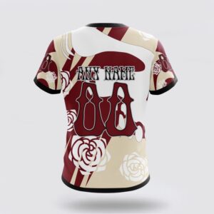 Personalized NHL Arizona Coyotes 3D T Shirt Special Grateful Dead Gathering Flowers Design T Shirt 2