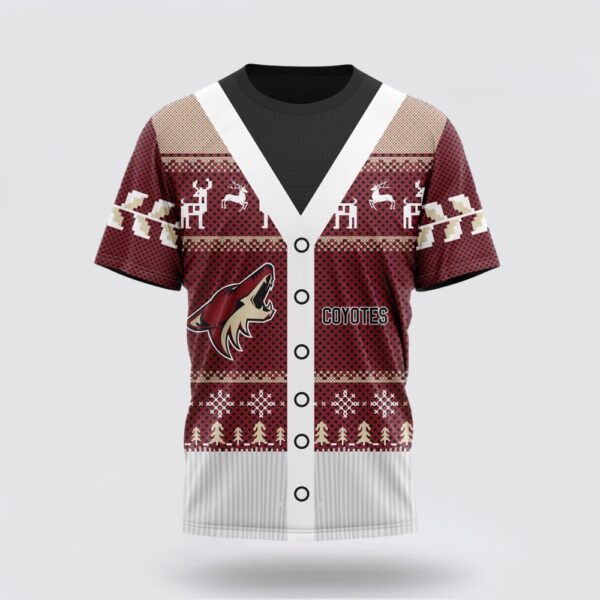 Personalized NHL Arizona Coyotes 3D T Shirt Specialized Unisex Sweater For Chrismas Season T Shirt