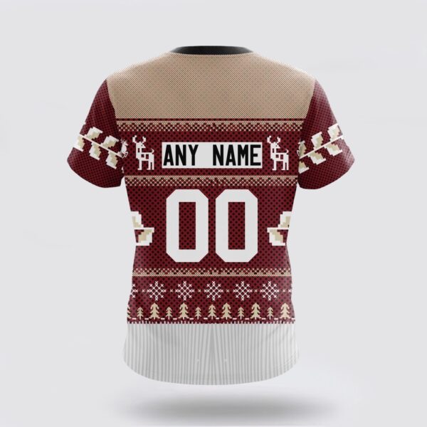 Personalized NHL Arizona Coyotes 3D T Shirt Specialized Unisex Sweater For Chrismas Season T Shirt