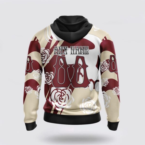 Personalized NHL Arizona Coyotes All Over Print Hoodie Special Grateful Dead Gathering Flowers Design Hoodie