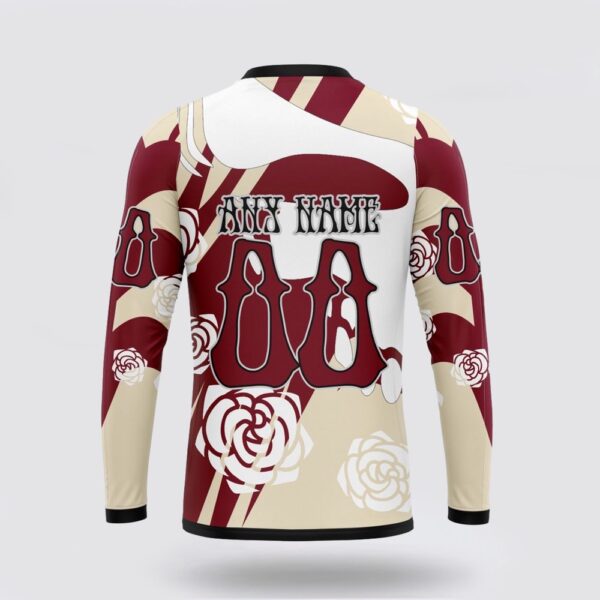 Personalized NHL Arizona Coyotes Crewneck Sweatshirt Special Grateful Dead Gathering Flowers Design Sweatshirt
