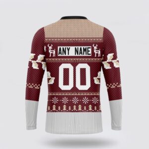 Personalized NHL Arizona Coyotes Crewneck Sweatshirt Specialized Unisex Sweater For Chrismas Season Sweatshirt 2