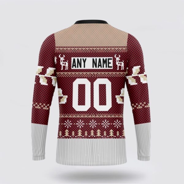 Personalized NHL Arizona Coyotes Crewneck Sweatshirt Specialized Unisex Sweater For Chrismas Season Sweatshirt