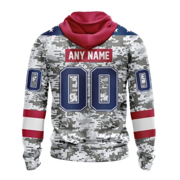 Personalized NHL Arizona Coyotes Hoodie Special Camo Design For Veterans Day Hoodie