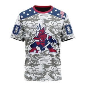 Personalized NHL Arizona Coyotes T-Shirt…