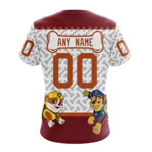 Personalized NHL Arizona Coyotes T Shirt Special PawPatrol Design T Shirt 2