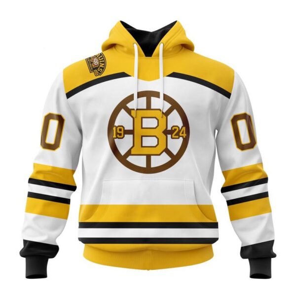 Personalized NHL Boston Bruins Hoodie 2024 Centennial Third Kits Hoodie