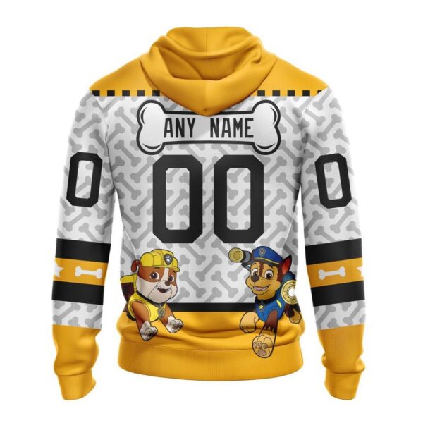 Personalized NHL Boston Bruins Hoodie Special PawPatrol Design Hoodie