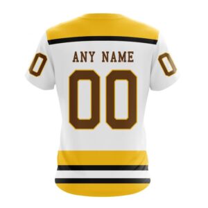 Personalized NHL Boston Bruins T Shirt 2024 Centennial Third Kits T Shirt 2