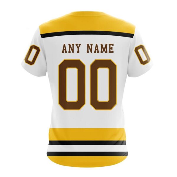 Personalized NHL Boston Bruins T-Shirt 2024 Centennial Third Kits T-Shirt