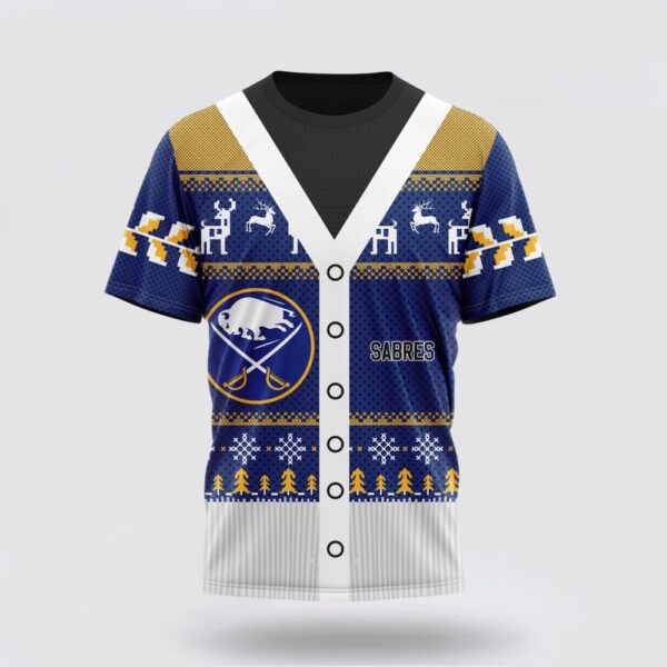 Personalized NHL Buffalo Sabres 3D T Shirt Specialized Unisex Sweater For Chrismas Season T Shirt