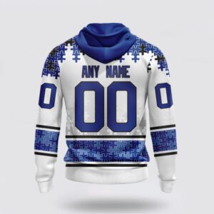 Personalized NHL Buffalo Sabres All Over Print Hoodie Special Autism Awareness Design With Home Jersey Style Hoodie 2