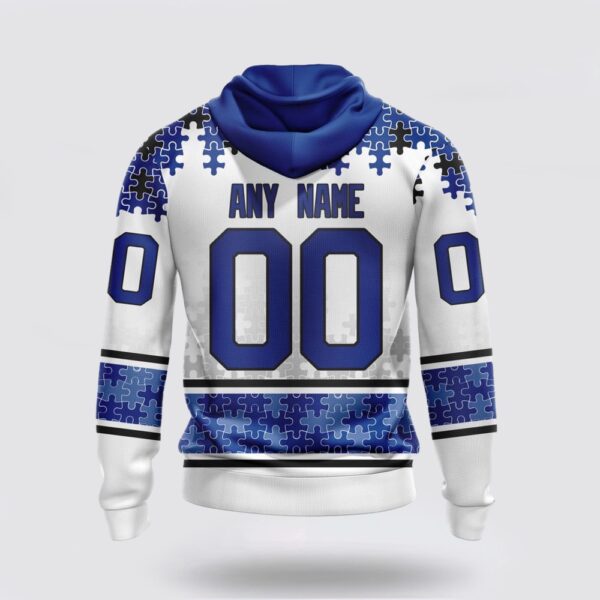 Personalized NHL Buffalo Sabres All Over Print Hoodie Special Autism Awareness Design With Home Jersey Style Hoodie