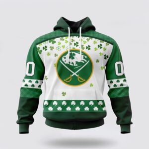 Personalized NHL Buffalo Sabres All Over Print Hoodie Special Design For St Patrick Day Hoodie 1