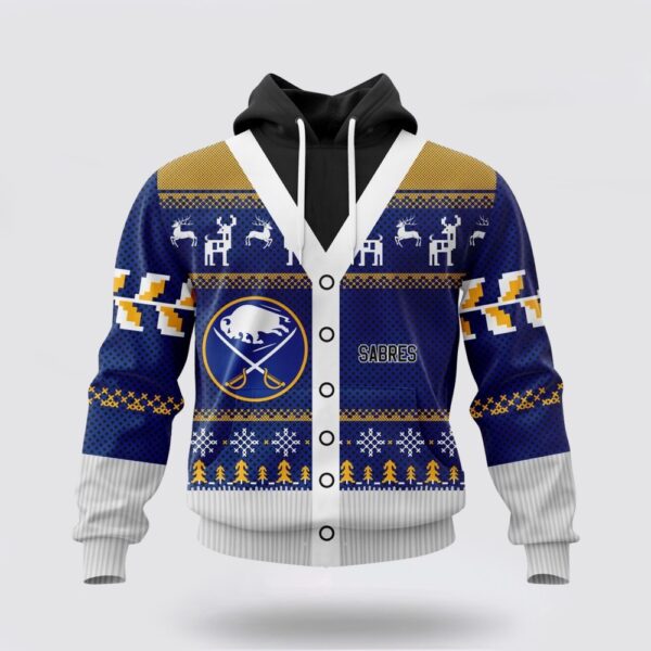 Personalized NHL Buffalo Sabres All Over Print Unisex Hoodie For Chrismas Season Hoodie