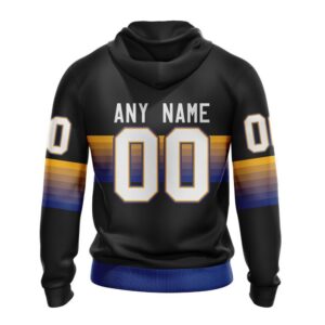 Personalized NHL Buffalo Sabres Hoodie Special Black And Gradient Design Hoodie 2