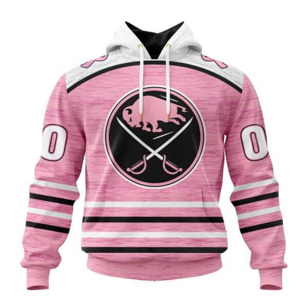 Personalized NHL Buffalo Sabres Hoodie Special Pink Fight Breast Cancer Design Hoodie