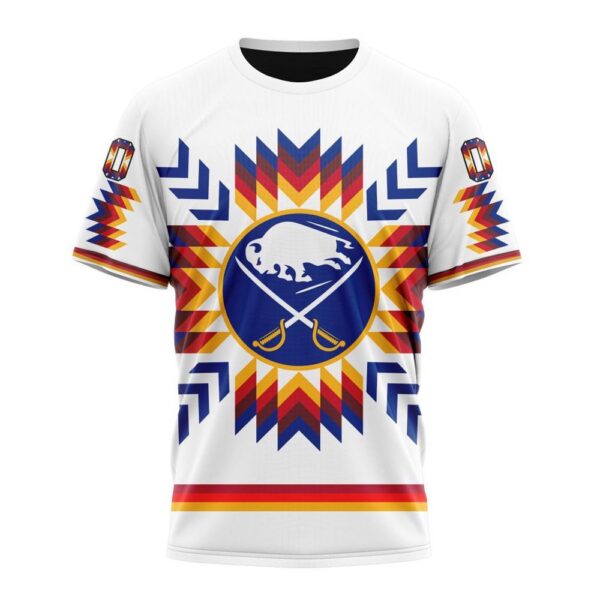 Personalized NHL Buffalo Sabres Special Design With Native Pattern T-Shirt