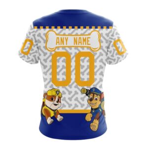 Personalized NHL Buffalo Sabres T Shirt Special PawPatrol Design T Shirt 2