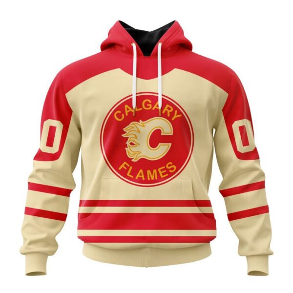 Personalized NHL Calgary Flames 2024 Heritage Classic Hoodie