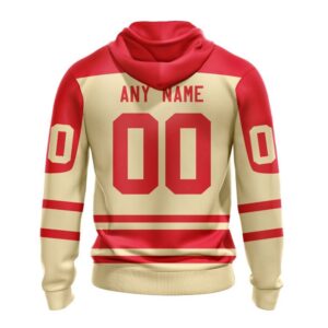 Personalized NHL Calgary Flames 2024 Heritage Classic Hoodie 2