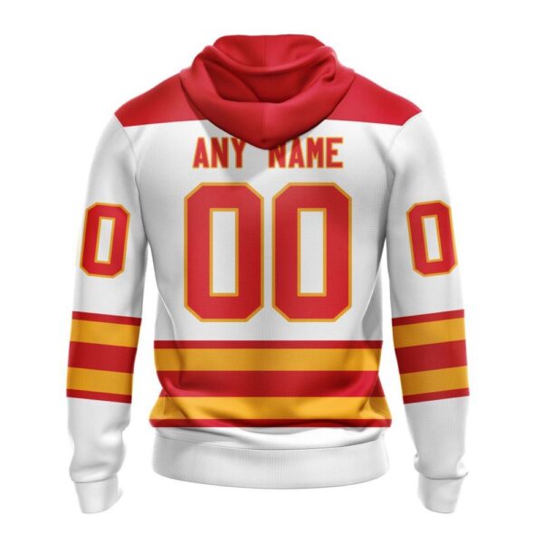 Personalized NHL Calgary Flames Hoodie 2024 Away Kits Hoodie