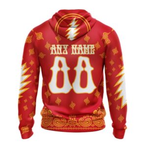 Personalized NHL Calgary Flames Hoodie Special Grateful Dead Design Hoodie 2