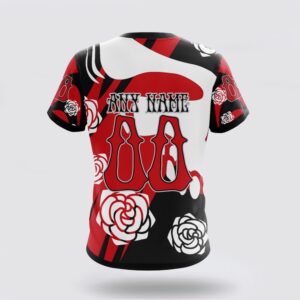 Personalized NHL Carolina Hurricanes 3D T Shirt Special Grateful Dead Gathering Flowers Design T Shirt 2