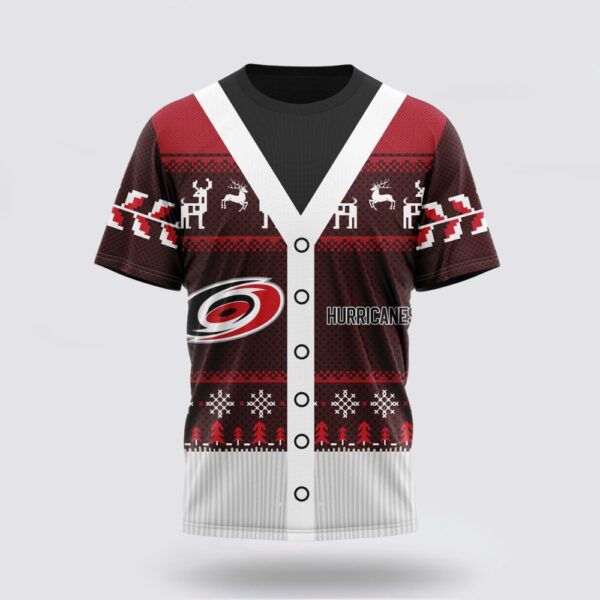 Personalized NHL Carolina Hurricanes 3D T Shirt Specialized Unisex Sweater For Chrismas Season T Shirt