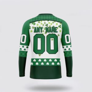 Personalized NHL Carolina Hurricanes Crewneck Sweatshirt Special Design For St Patrick Day Sweatshirt 2