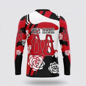 Personalized NHL Carolina Hurricanes Crewneck Sweatshirt Special Grateful Dead Gathering Flowers Design Sweatshirt 2