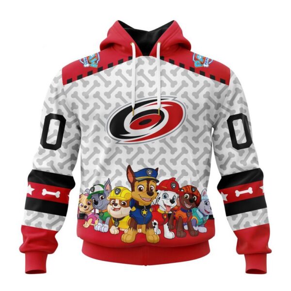 Personalized NHL Carolina Hurricanes Hoodie Special PawPatrol Design Hoodie