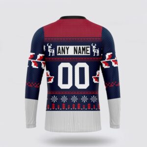 Personalized NHL Chicago BlackHawks Crewneck Sweatshirt Specialized Unisex Sweater For Chrismas Season Sweatshirt 2