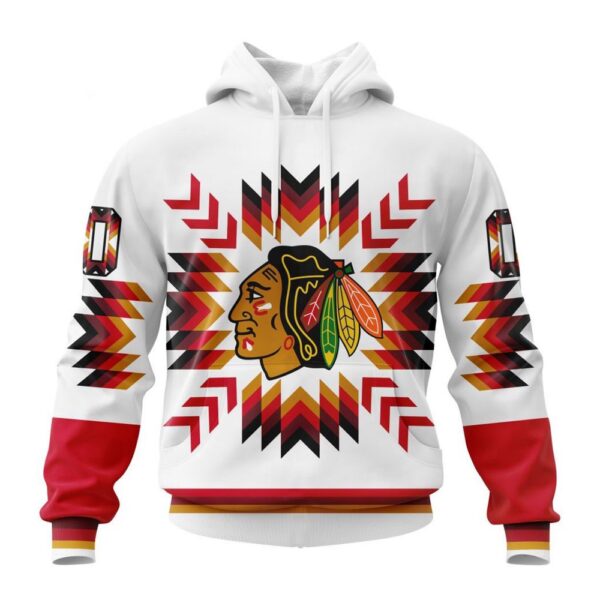 Personalized NHL Chicago Blackhawks Hoodie Special Design With Native Pattern Hoodie