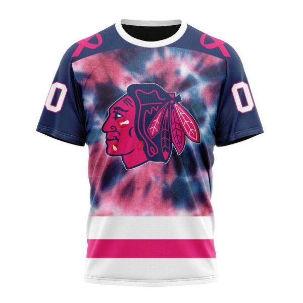 Personalized NHL Chicago Blackhawks T-Shirt Special Pink October Fight Breast Cancer T-Shirt