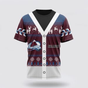 Personalized NHL Colorado Avalanche 3D T Shirt Specialized Unisex Sweater For Chrismas Season T Shirt 1