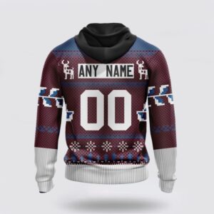 Personalized NHL Colorado Avalanche All Over Print Unisex Hoodie For Chrismas Season Hoodie 2