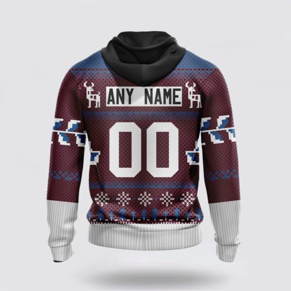 Personalized NHL Colorado Avalanche All Over Print Unisex Hoodie For Chrismas Season Hoodie