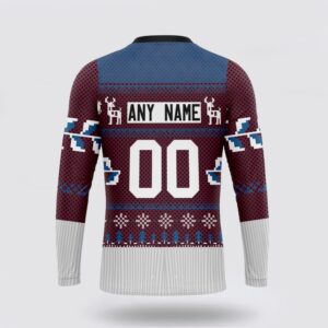 Personalized NHL Colorado Avalanche Crewneck Sweatshirt Specialized Unisex Sweater For Chrismas Season Sweatshirt 2