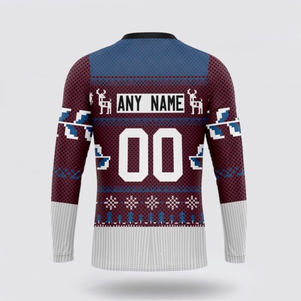 Personalized NHL Colorado Avalanche Crewneck Sweatshirt Specialized Unisex Sweater For Chrismas Season Sweatshirt