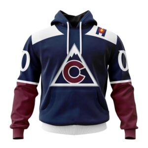 Personalized NHL Colorado Avalanche Hoodie 2024 Alternate Kits Hoodie 1