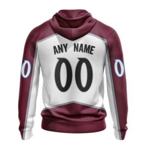 Personalized NHL Colorado Avalanche Hoodie 2024 Away Kits Hoodie 2